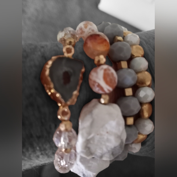 **2 For$30**Hand Crafted 4 Strand Bracelet. - Picture 2 of 3